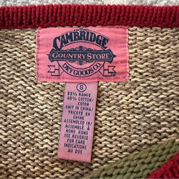 Cambridge Country Store Americana Western Tunic Sweater - Picture 6 of 7